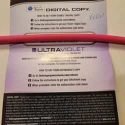 $4 HD DIGITAL MOVIE CODE. HUNGER GAMES. $4 OR TRADE FOR A MOVIE TITLE I DO NOT ALREADY OWN.