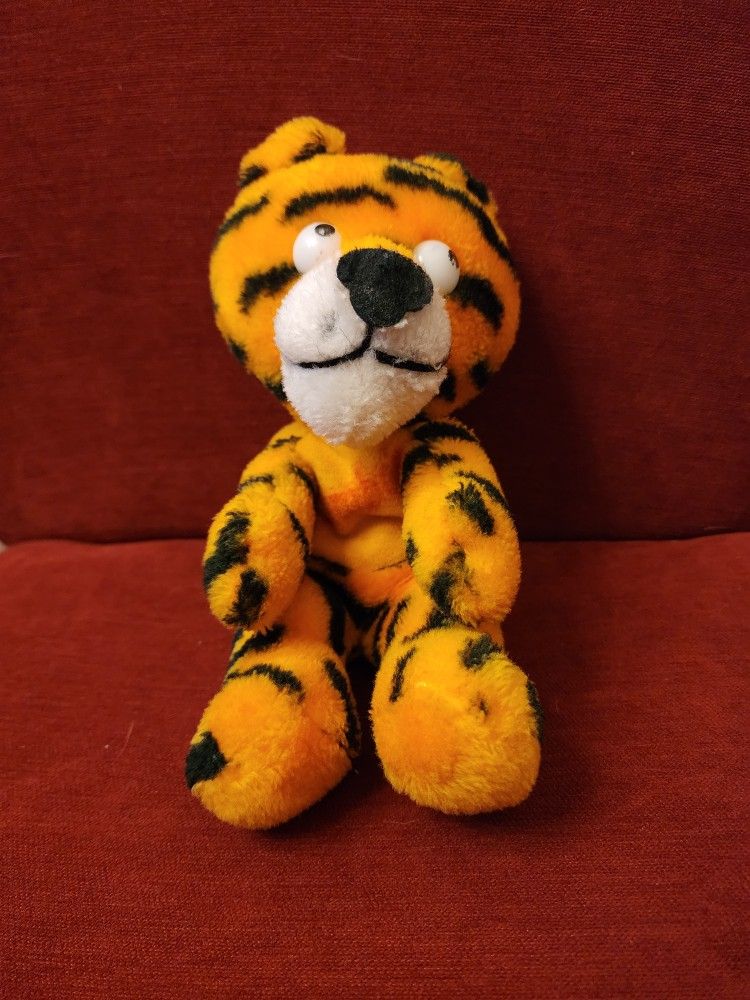 Vintage Sambo's Stuffed Tiger, By Dakin, 1977