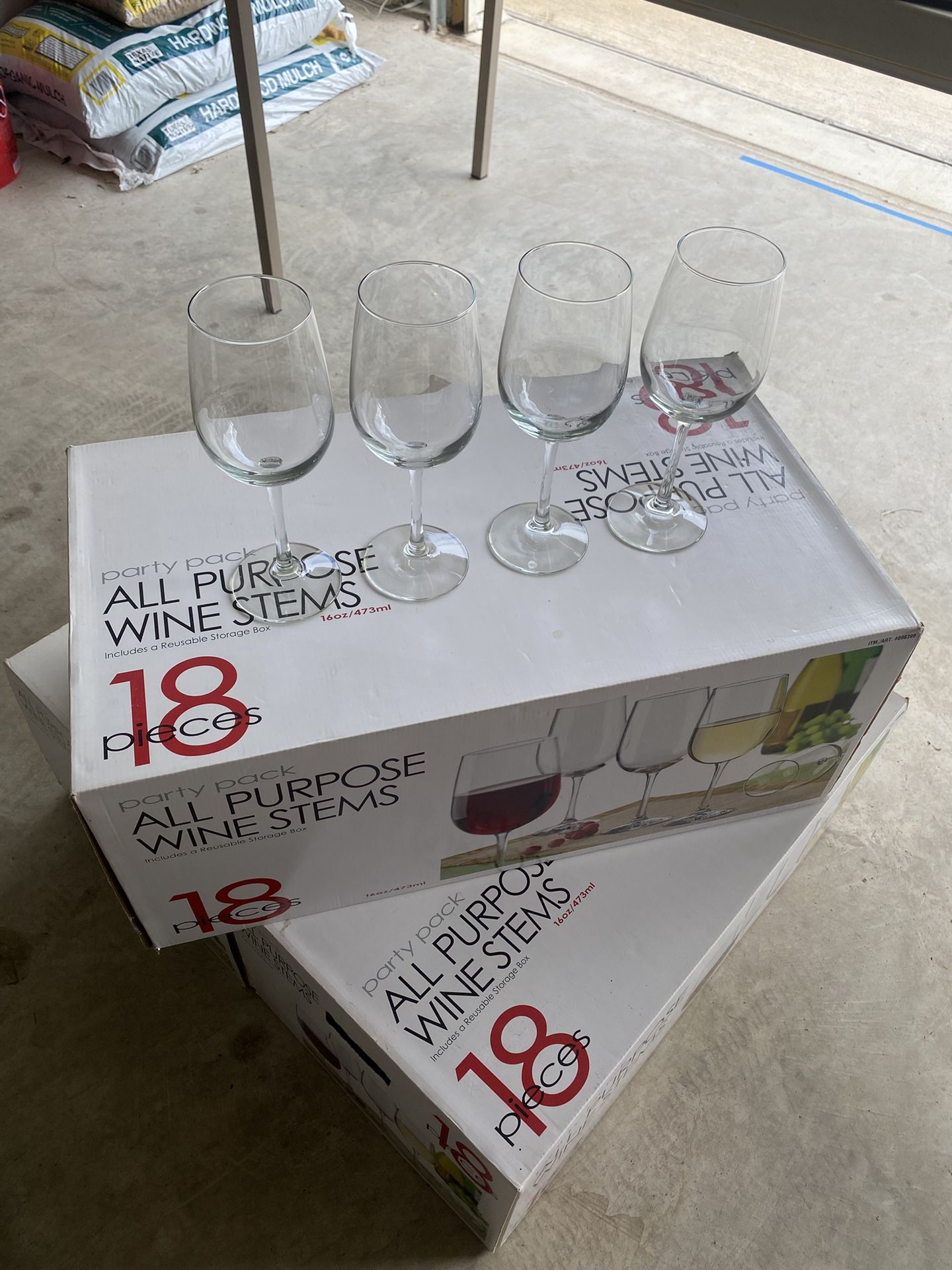 Set of Wine Glasses
