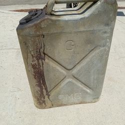 Vintage Metal Jerry Can