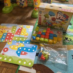 Miniland Super Pegs - 32 Giant Pegs - STEM