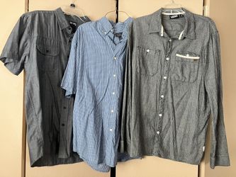 Men’s Button Down Shirts (3)