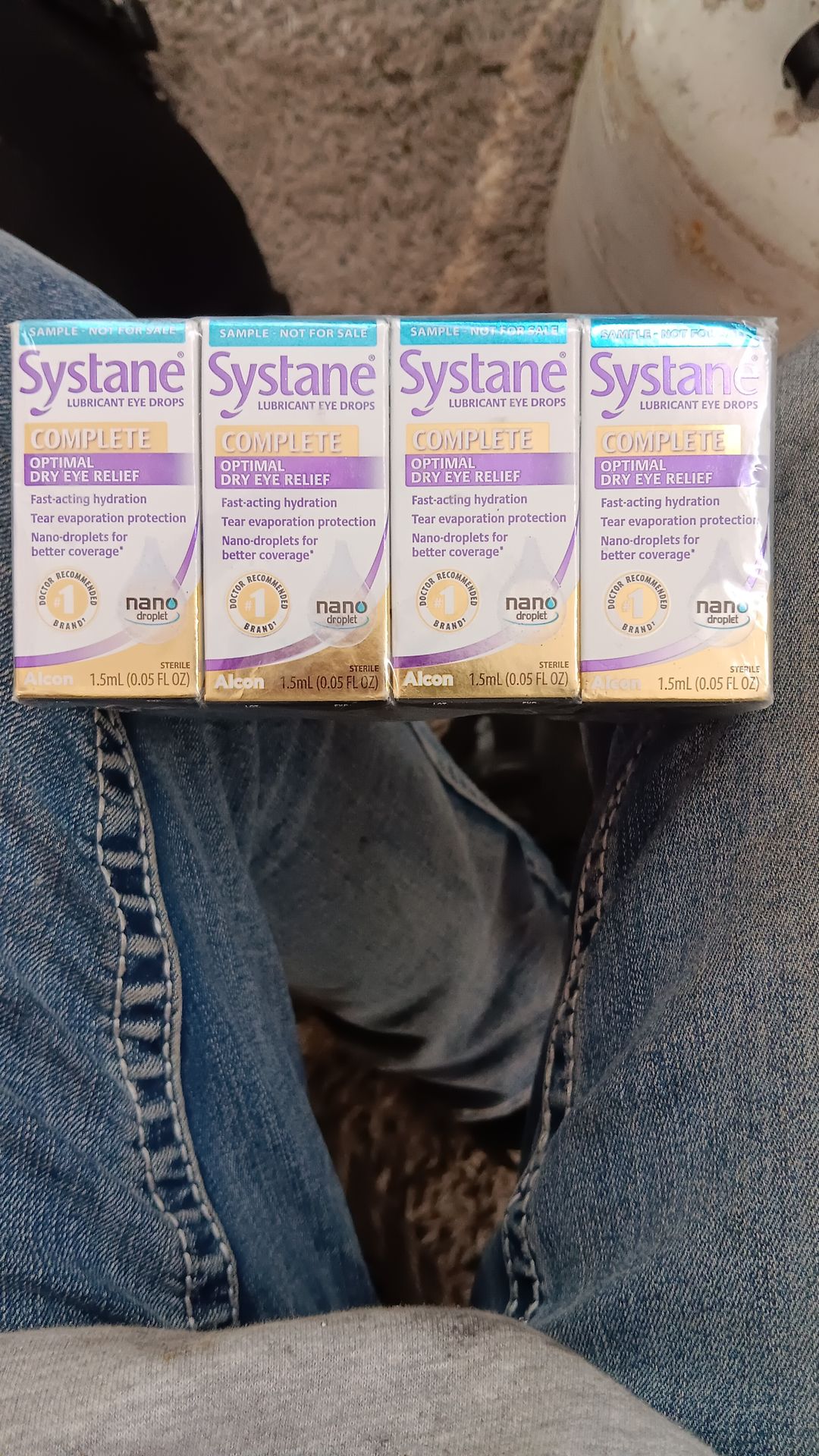 Systane eye drops. 12 pack