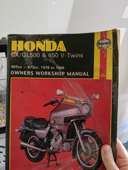 Honda CX owners manual