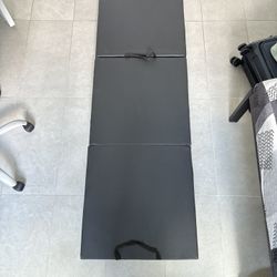 Foldable Yoga Mat with Hard Cushion - Like New, $25