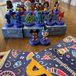 Disneyland 70th Anniversary McDonald’s Toys – Complete/Bundle 
