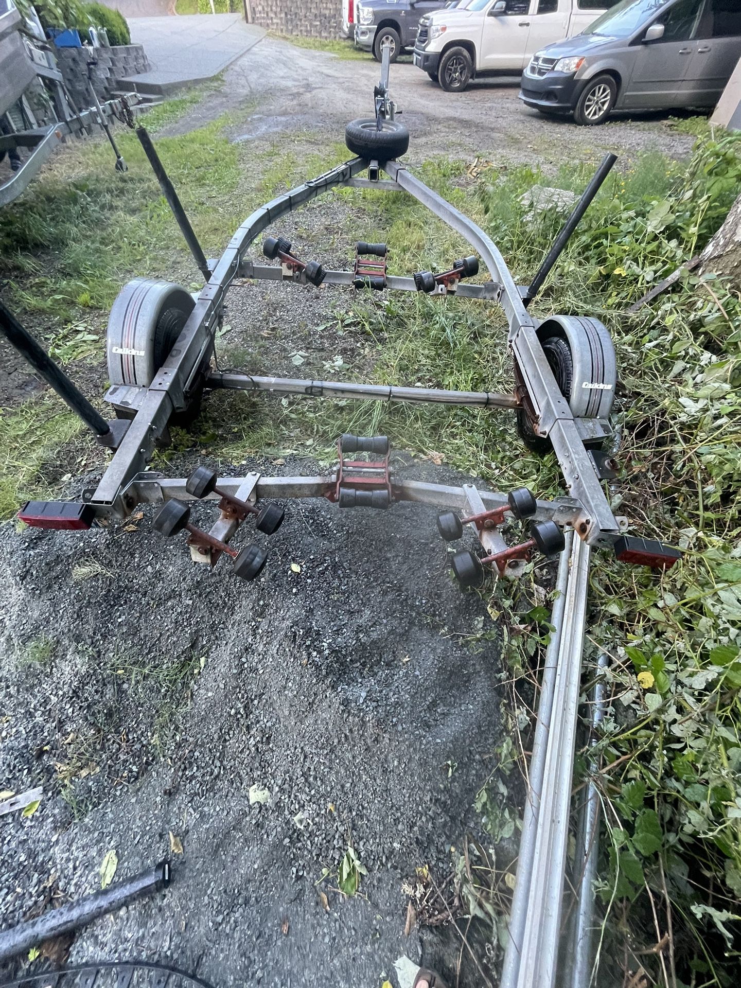 Galvanized Boat Trailer