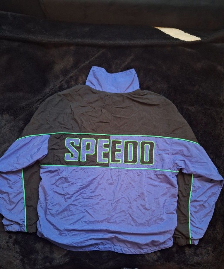 Rare Vintage Speedo Windbreaker Jacket
