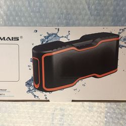 Sport II Portable Wireless Bluetooth Speakers 20W Bass Sound, 15H Playtime, Waterproof IPX7, Stereo Pairing, Durable Design Backyard, Outdoors, Travel