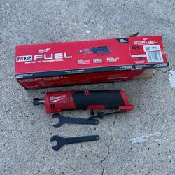 Milwaukee M12 FUEL 12V Lithium-Ion Brushless Cordless 1/4 in. Straight Die Grinder (Tool-Only)