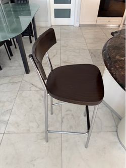 Italian Wood Stools in Excellent Condition