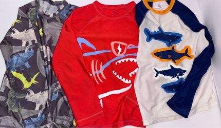 GAP Rash Guards - Lot of 3 - Size 5T - Long Sleeve