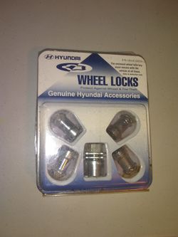 Wheel lock genuine Hyundai accessory parts