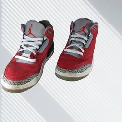 Air Jordan 3 Retro "UNITE FIRE RED" 2020 - Size 9- ck5692 600 