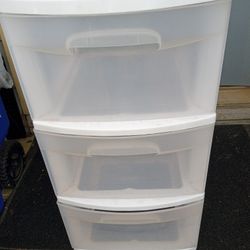 Three Drawer Storage Container $12.00