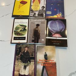 Classic Books, Many Titles, Great Gatsby, Of Mice And Men, Raisin In The Sun, and More