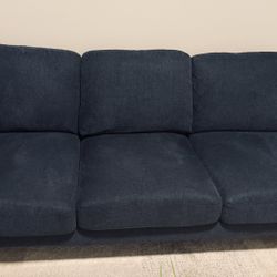 Navy Blue Sofa