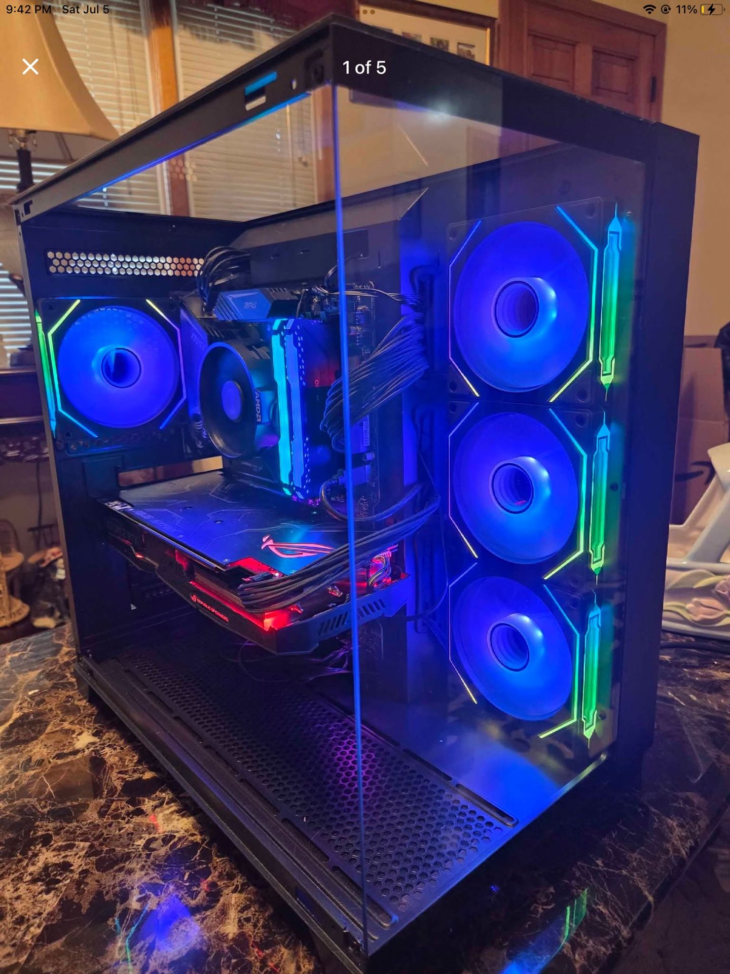Fishtank Style 1080p Gaming Pc