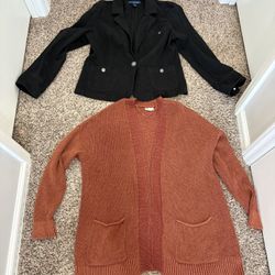 Women’s Jacket And Sweater - Size XL