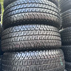 275/65/18 MICHELIN (SET OF FOUR USED TIRES)