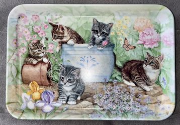 Keller-Charles of Philadelphia Cat Plate/Catch-All Dish - EXCELLENT CONDITION