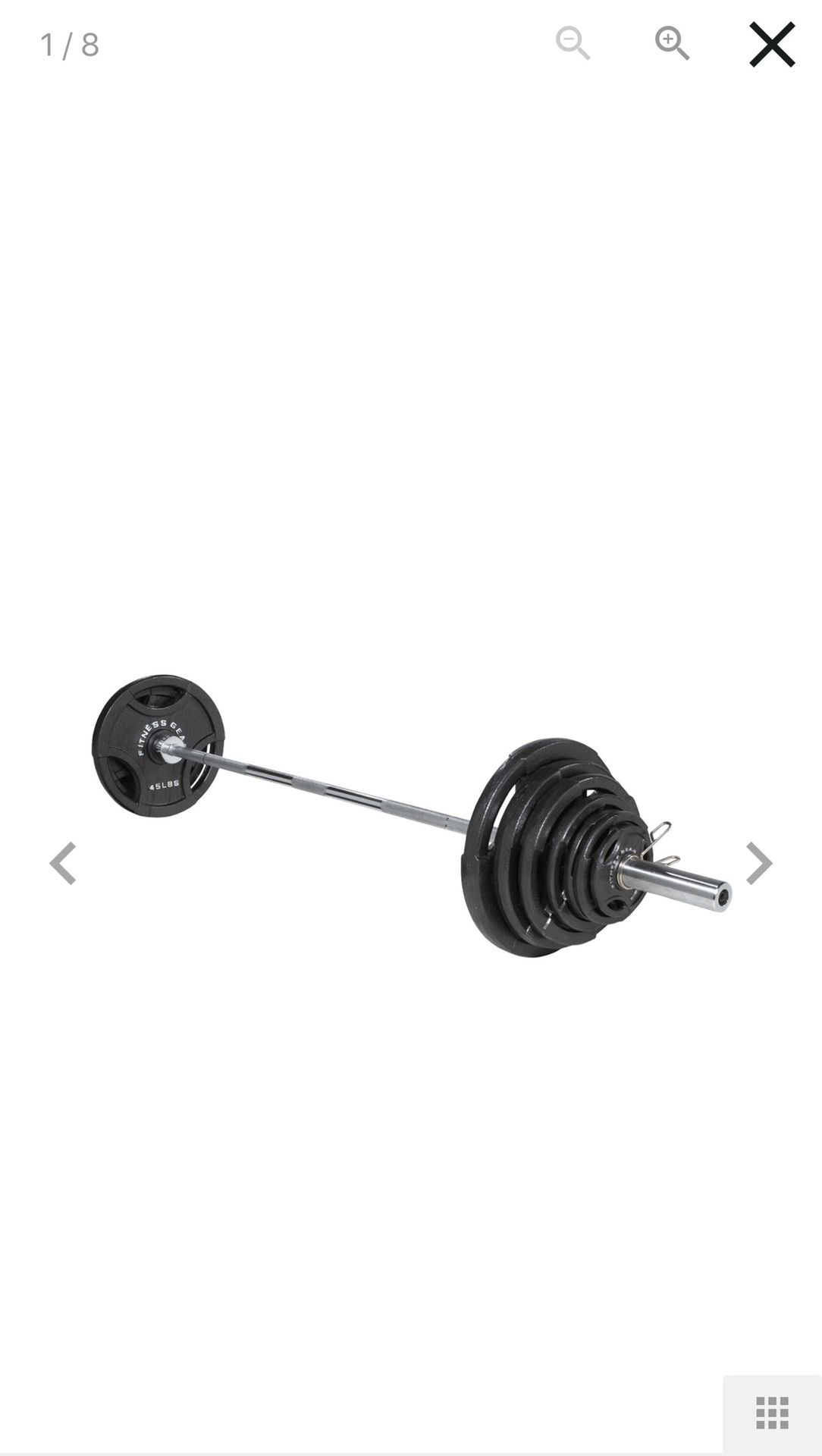 300 lb Olympic weight set