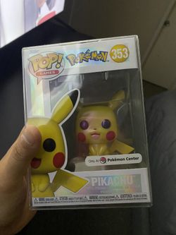 Pikachu Pokémon Funko Pop Pokémon Center 