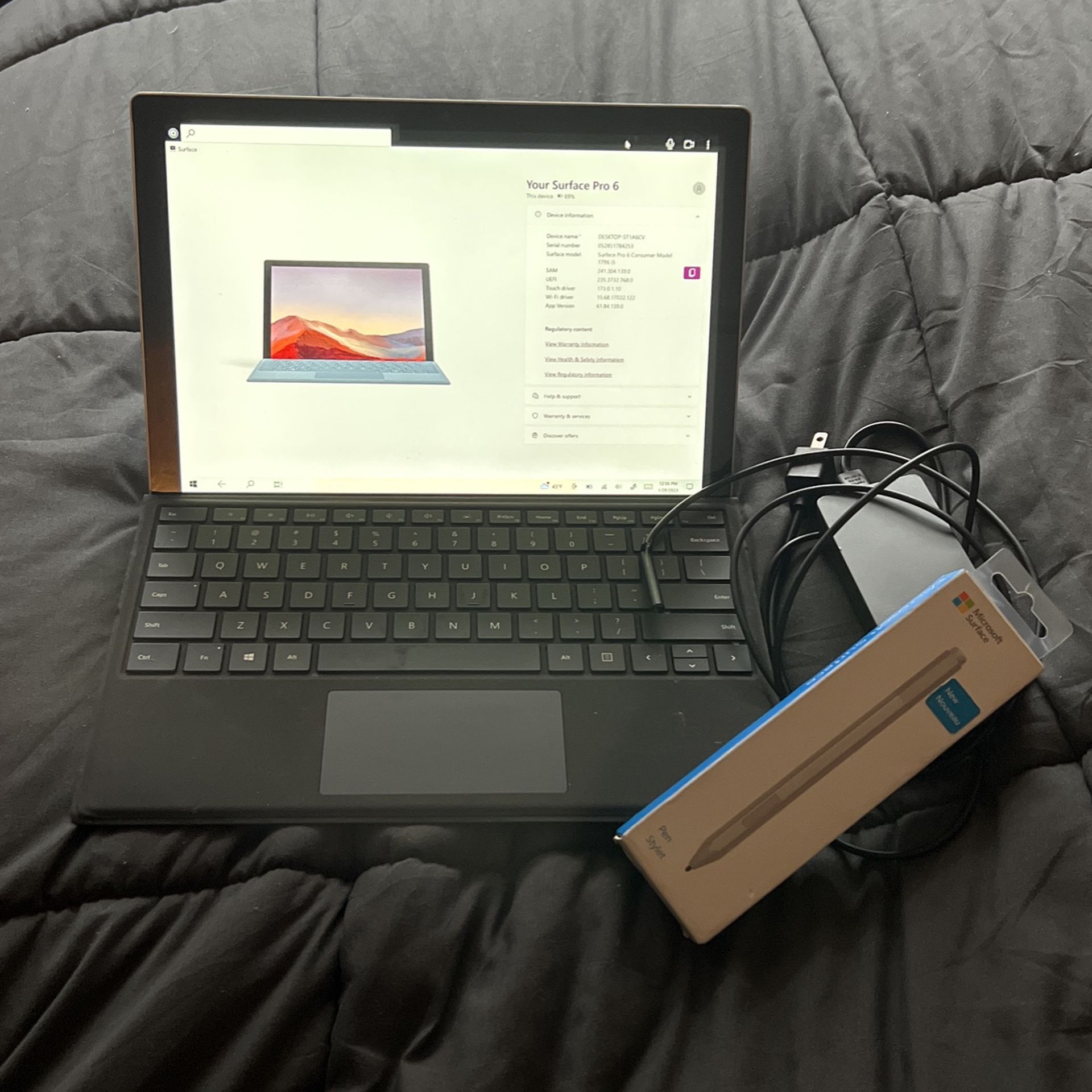 Surface Pro With Accessories