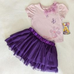 Disney Rapunzel Girl Skirt Set 