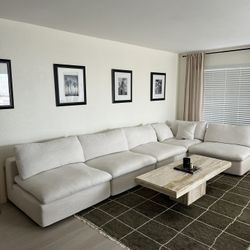 Linen Sofa