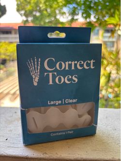 Correct Toes toe spacers - Large (Men’s Size 11.5+, Women’s 13+)