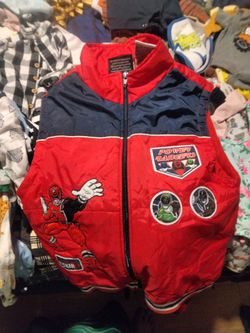 Vintage power ranger vest