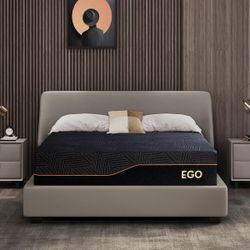 🔥 EGOHOME BLACK KING SIZE 14" HYBRID MATTRESS 🔥FREE DELIVERY 🚚