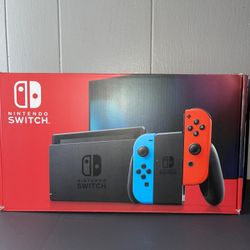 Nintendo Switch TM Neon Blue And Neon Red Joy-con