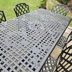 Patio Set 7pc/outdoor Dining Set /Outdoor Furniture/Cash Only 