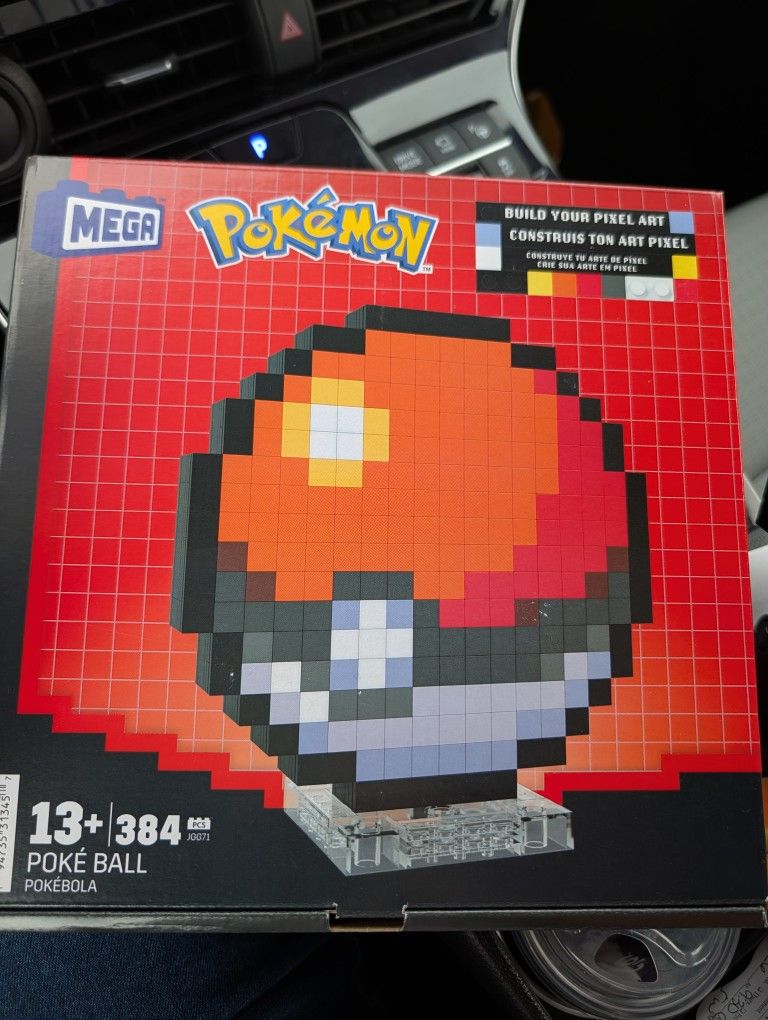 Mega Pokemon Pixel Poke Ball