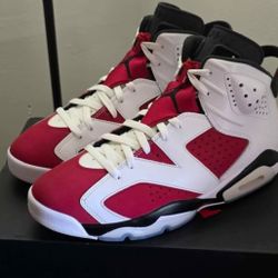 Air Jordan 6 Carmine Size 10