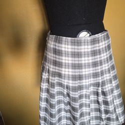 Plaid Skirt
