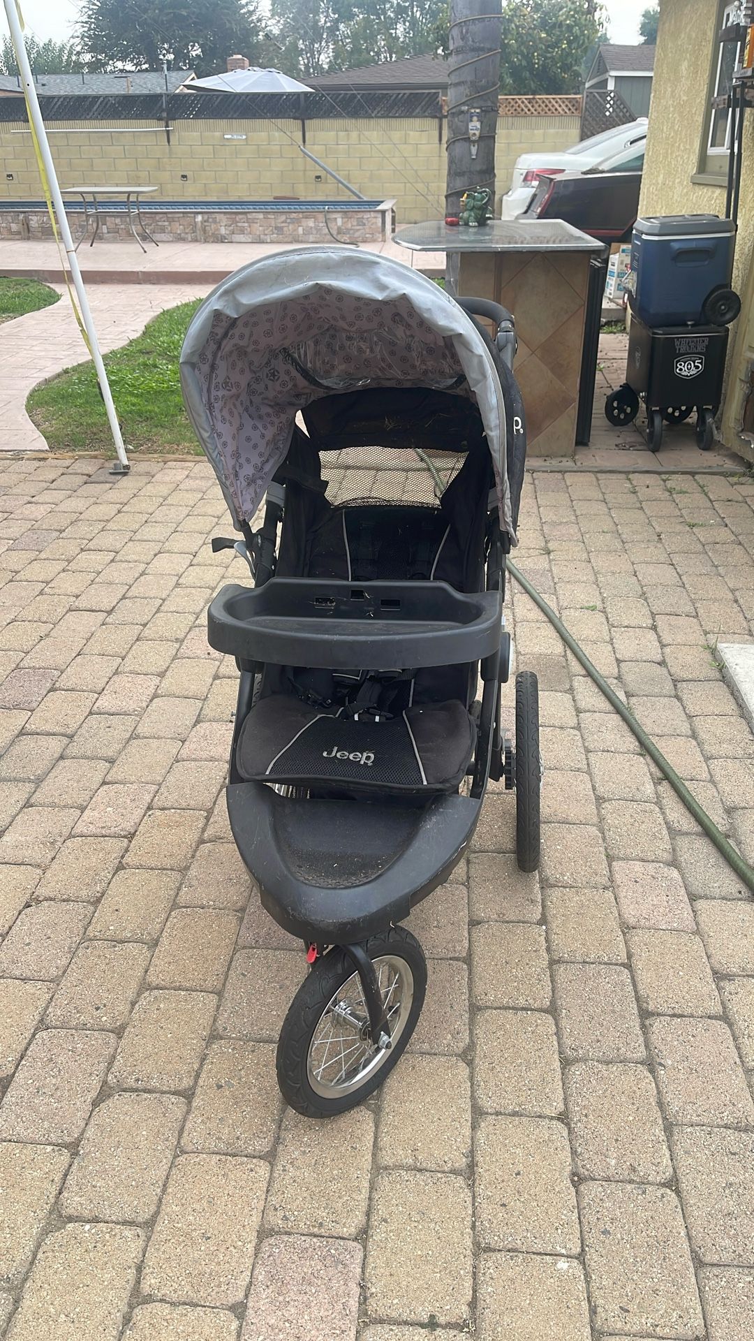 Running Jeep Stroller