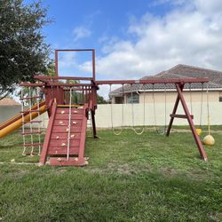 Rainbow Swing Set 