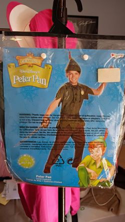 Disney Peter Pan Child Costume Size M (7-8)