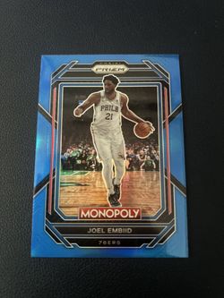 NBA Monopoly Panini Prizm Basketball Cards