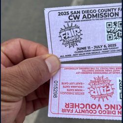Del Mar Fair Parking And Admission Tickets 