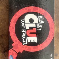 Clue Lost In Vegas Board Game
