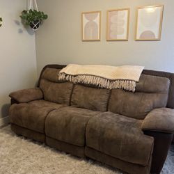 Motorized Reclining Couch