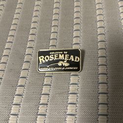 Rosemead All Metal Pin
