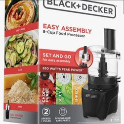 Black and Decker 8 cup food processor