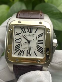 Cartier Santos 100 W20072X7 Mens Watch Strap
