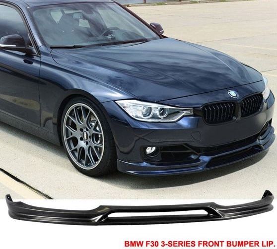 12-15 BMW F30 3-Series 3D Style PU Poly Urethane Front Bumper Lip
