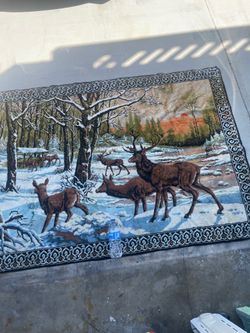 Animal Wall Art Mat Carpet